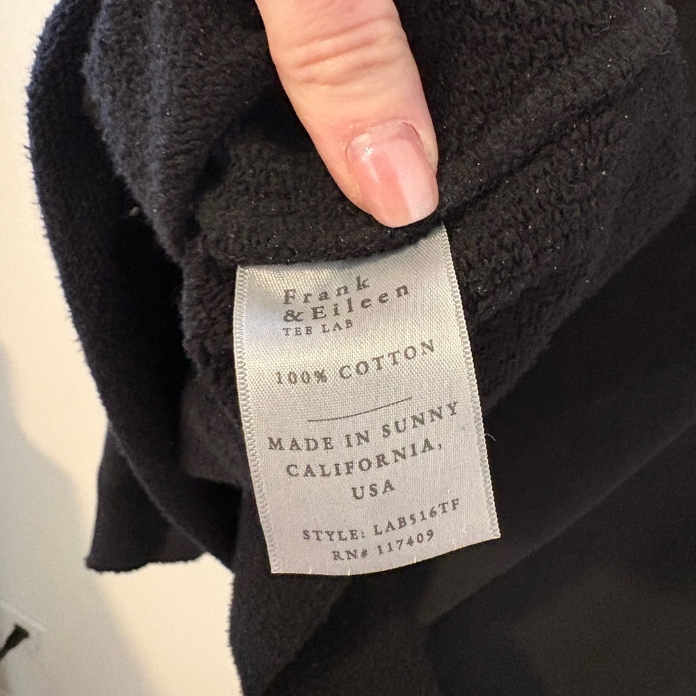 Frank & Eileen Anna Long-sleeve Capelet Small Black - Picture 5 of 5